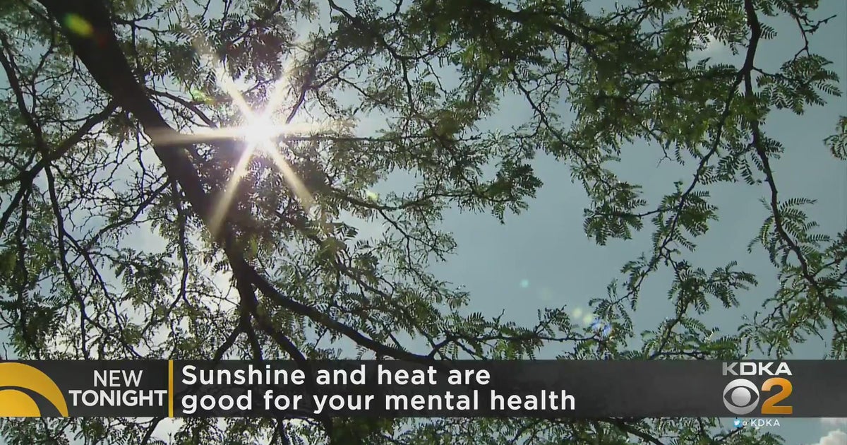 Sunshine and warm weather good for health CBS Pittsburgh