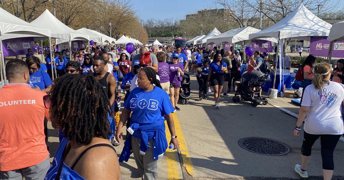 Thousands show up for March of Dimes' annual walk CBS Pittsburgh