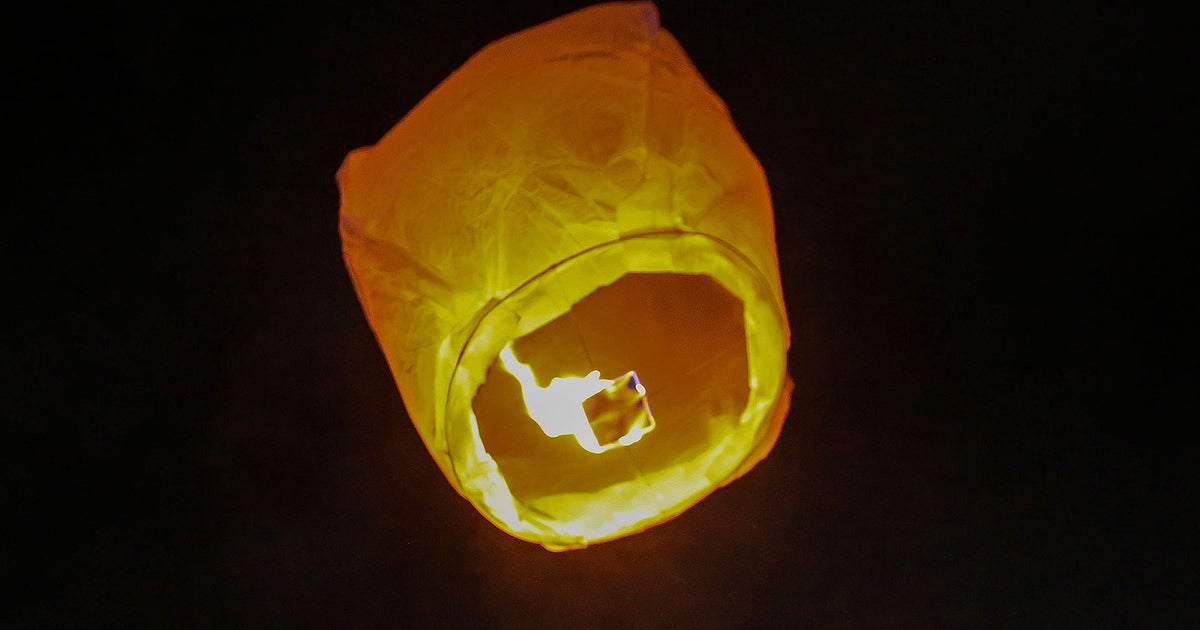 Sky Lantern Causes Fire On Leominster High School Roof CBS Boston
