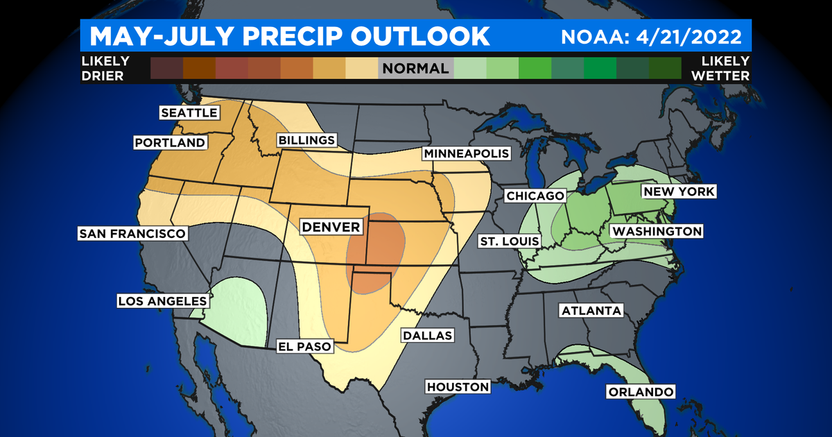 La Niña To Stay Through Summer, Recent NOAA Outlook Leans Hot And Dry ...