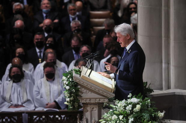The funeral of former U.S. Secretary of State Madeleine Albright is held at Washington National Cathedral 