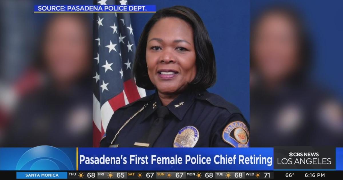 Pasadena's First Female Police Chief Retiring - CBS Los Angeles