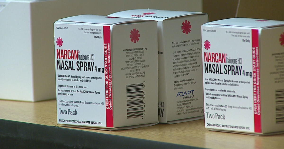 Narcan maker says anti-opioid nasal spray will soon be available over the counter