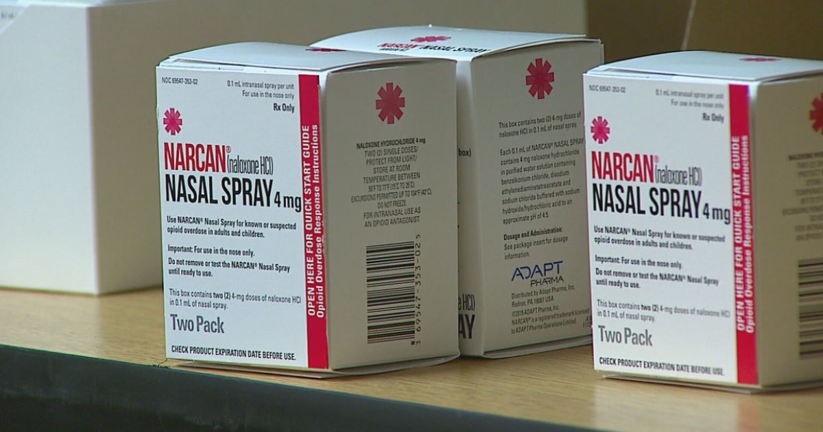 Narcan maker says anti-opioid nasal spray will soon be available over the counter