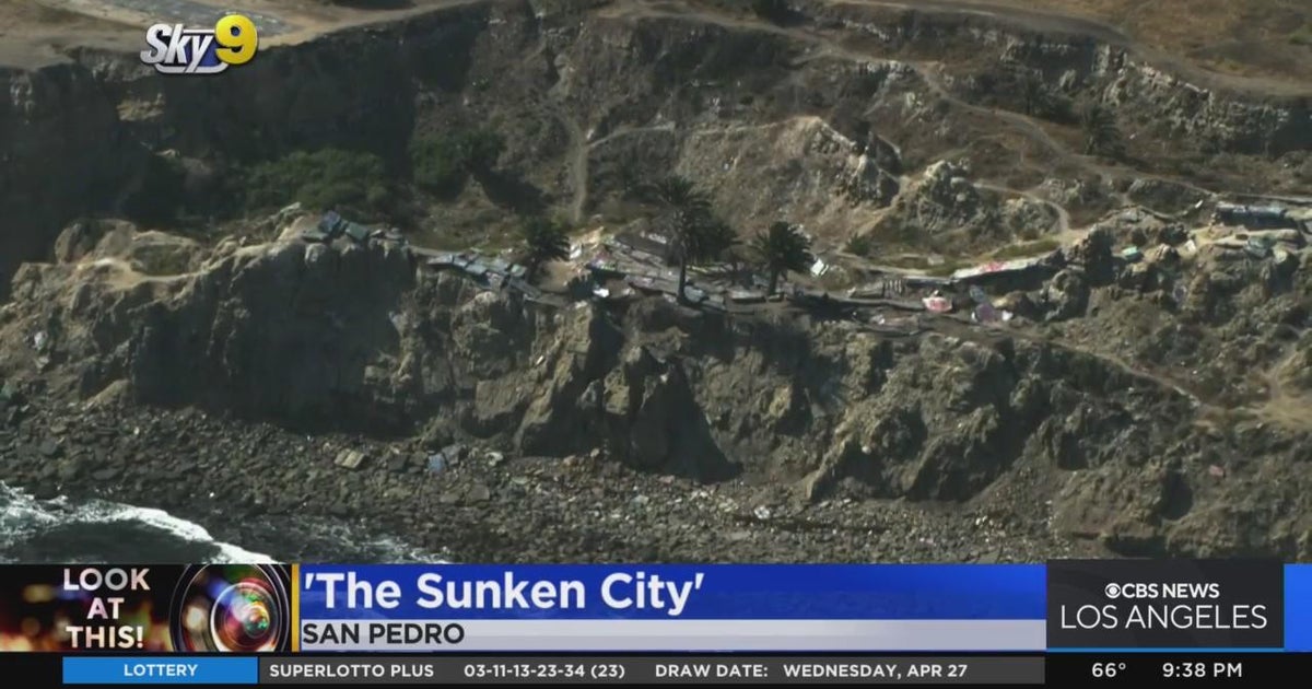 Look At This The Sunken City Cbs Los Angeles