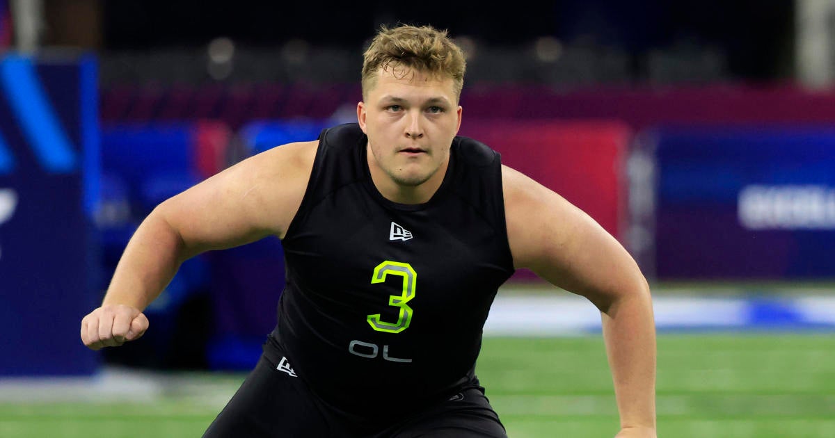 Champion Rams Finally Start Draft With Wisconsin Ol Logan Bruss - Cbs 