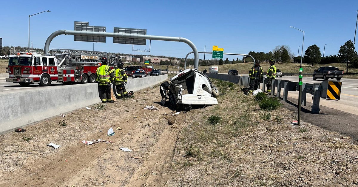 Rollover Crash On C470 Leaves 2 Dead - CBS Colorado