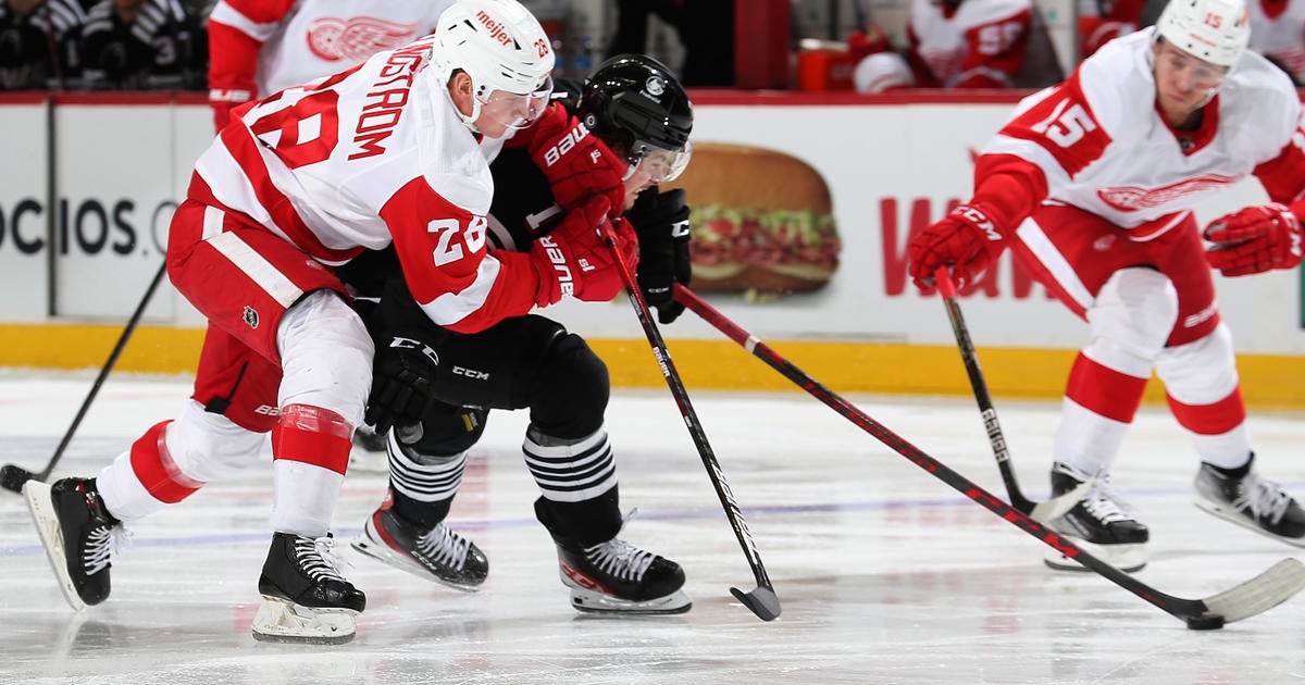 Suter Scores In 3rd, Red Wings Beat Devils In Finale - CBS New York