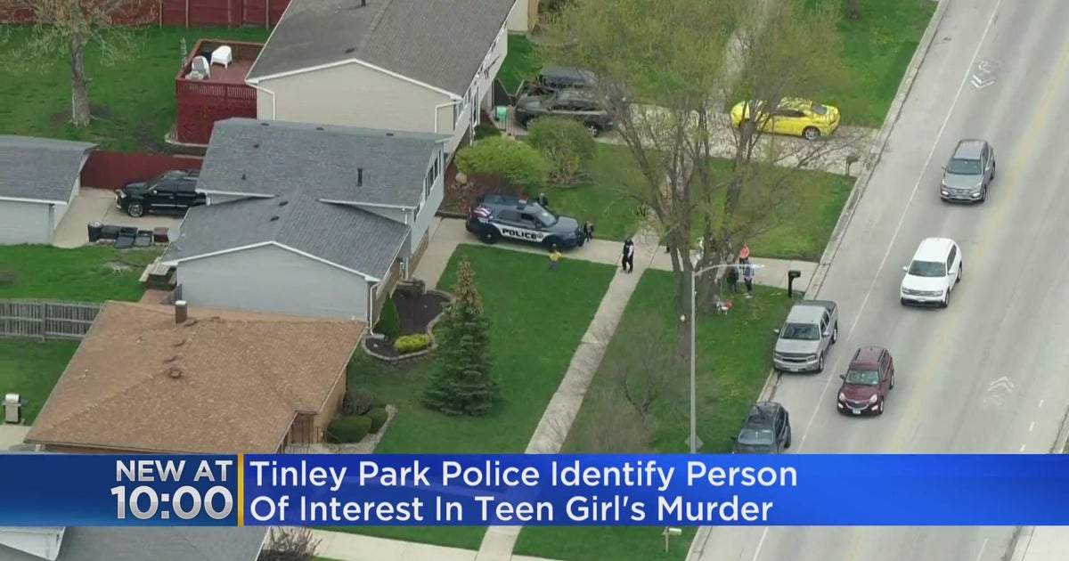 Tinley Park police identify person of interest in girl's murder CBS