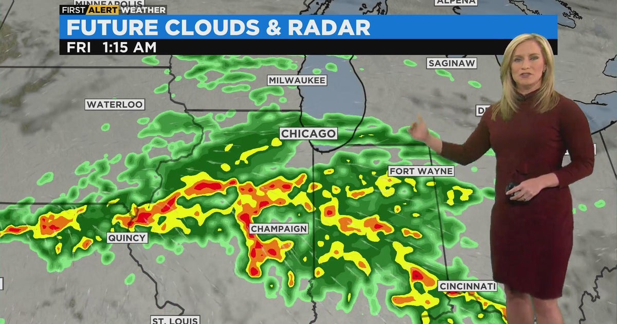 Chicago First Alert Weather: Rain Tuesday - CBS Chicago