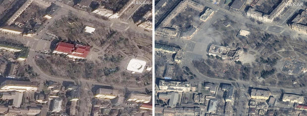 Ukraine Mariupol Theater Airstrike 