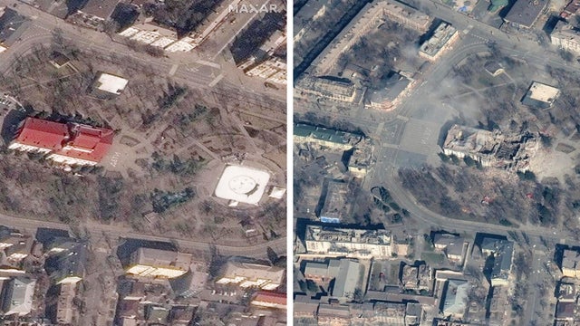 Ukraine Mariupol Theater Airstrike 