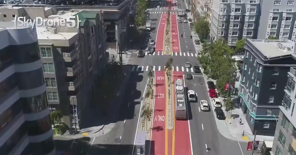 San Francisco's new bus rapid transit lanes on Van Ness getting rave
