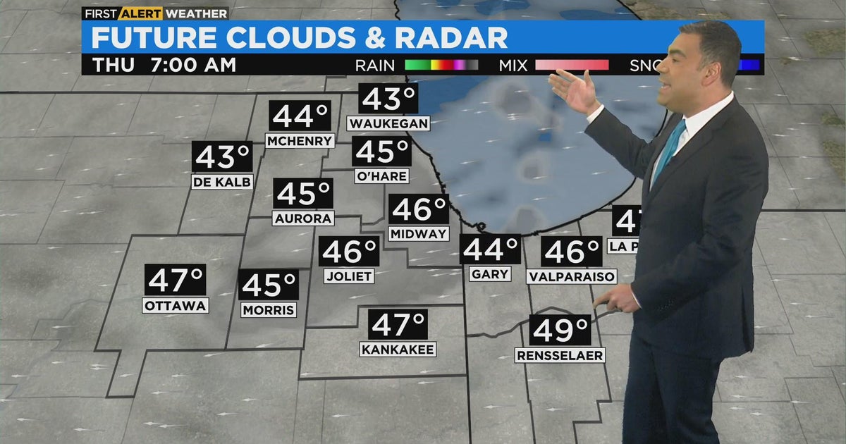 Chicago First Alert Weather: Rain Returns Thursday - CBS Chicago