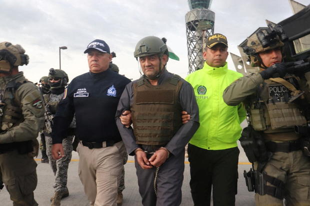 Colombia extradites accused drug trafficker Otoniel to the United States 