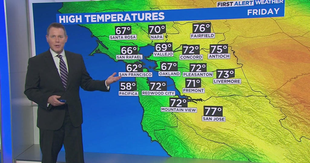 First Alert Weather Thursday Night Forecast - CBS San Francisco