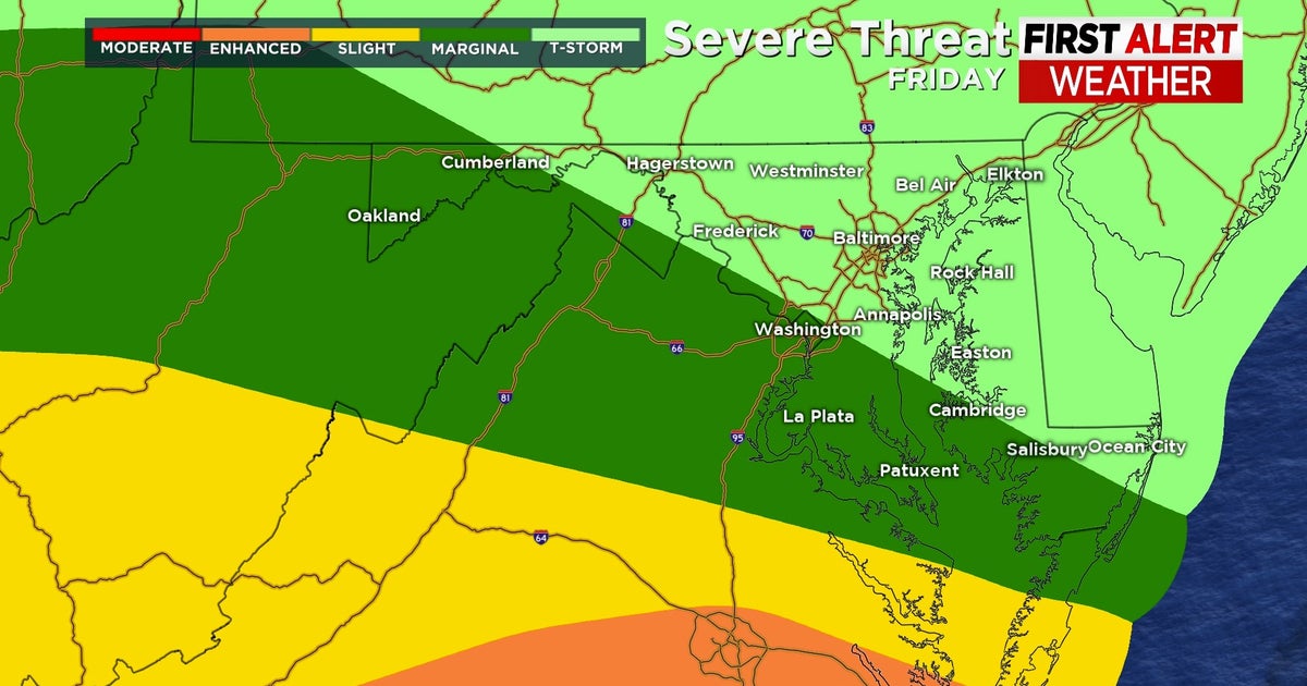 Alert Day: Flood Watch For Much Of Maryland As Rain Blankets The State ...