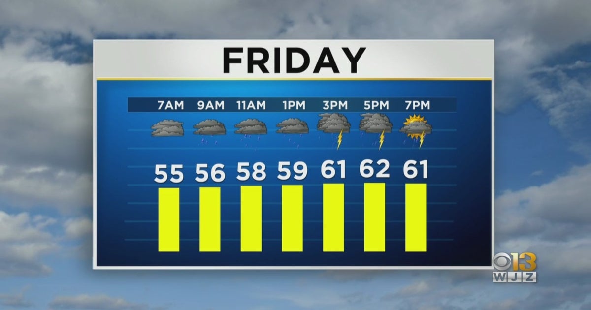 Maryland Weather: Rain And Storms Friday Expected To Extend Into ...