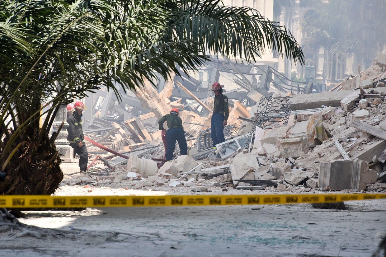 Powerful explosion at upscale hotel in Havana, Cuba, kills 22 people