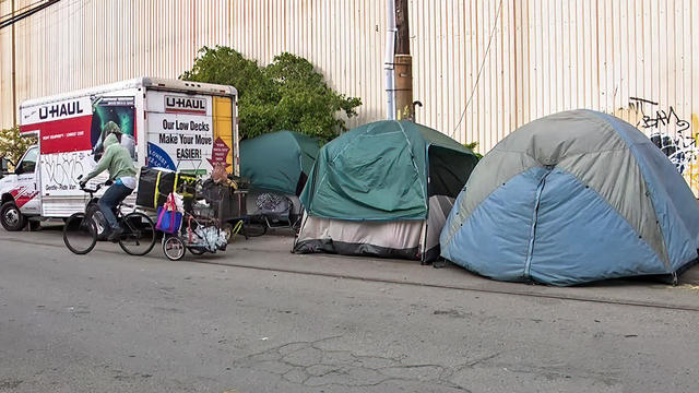 Homeless Campers in Berkeley 