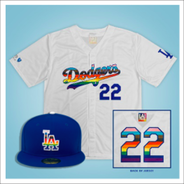 Dodgers will wear these caps and jerseys for MLB special event