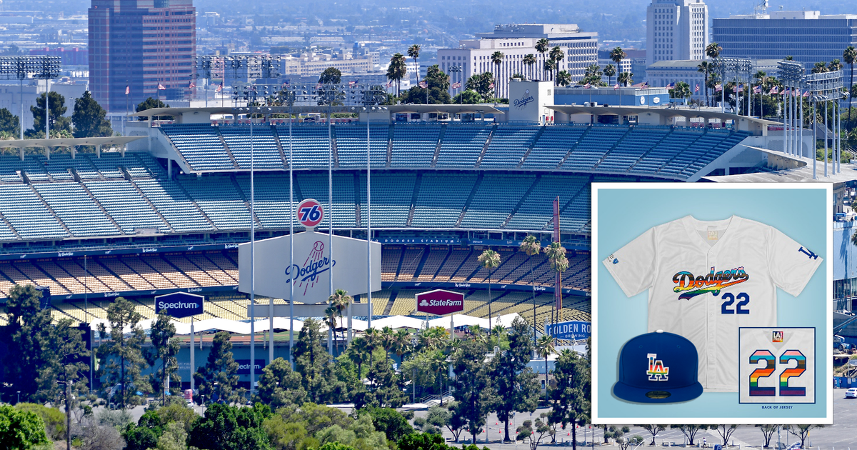 L.A. Dodgers to Sport Rainbow-Trimmed Caps for Pride Night