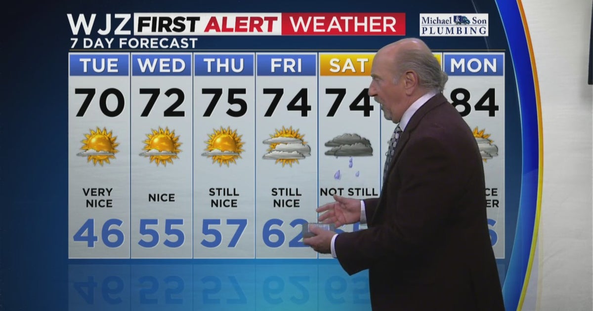 Maryland Weather: Mostly Sunny To Kick Off The Workweek - CBS Baltimore