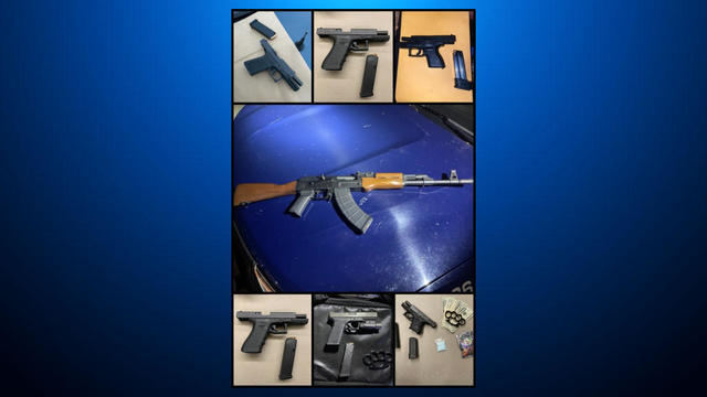 Weapons seized in San Jose on Cinco de Mayo 