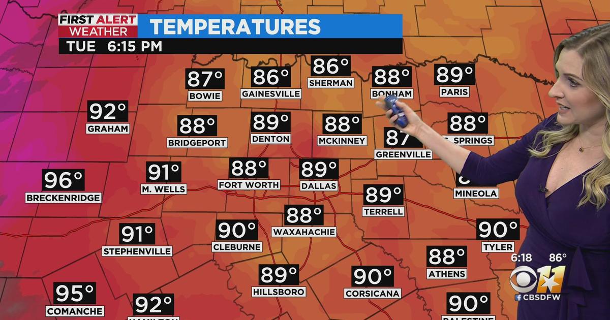 Early Texas heat wave CBS Texas