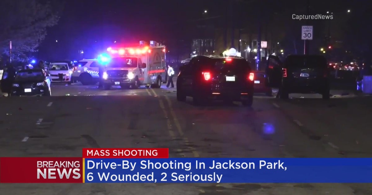 6 people injured after driveby shooting in Jackson Park CBS Chicago