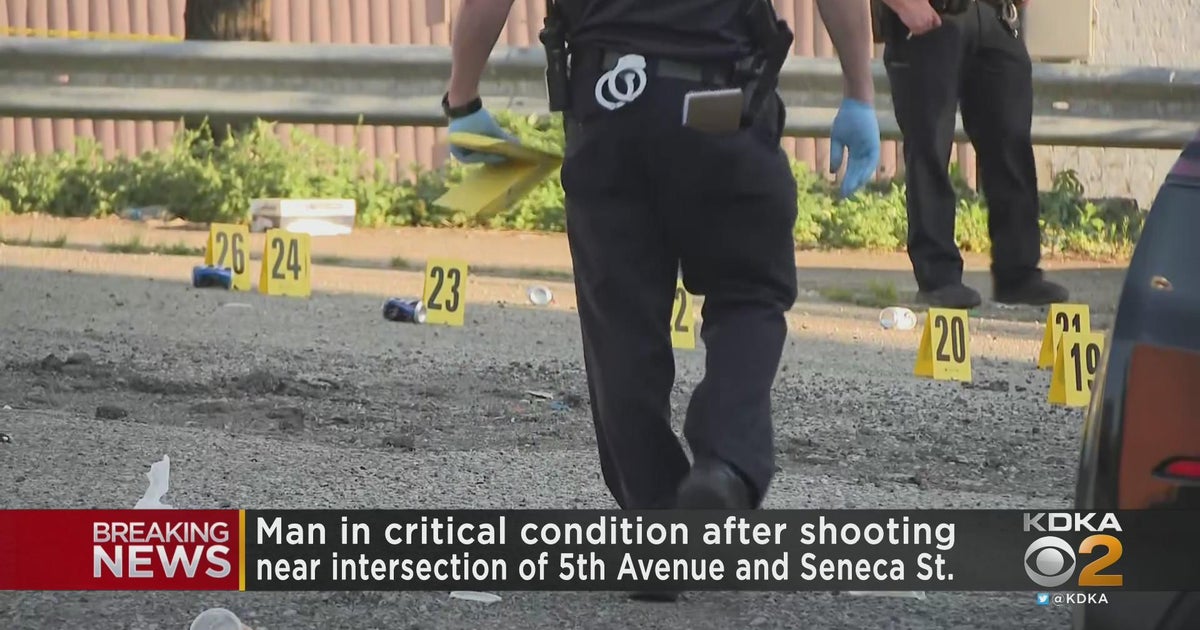 Man injured after shooting in Pittsburgh - CBS Pittsburgh