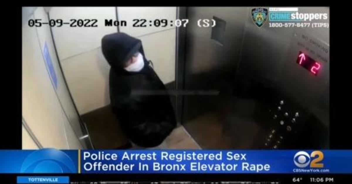 Police arrest registered sex offender in Bronx elevator rape - CBS New York