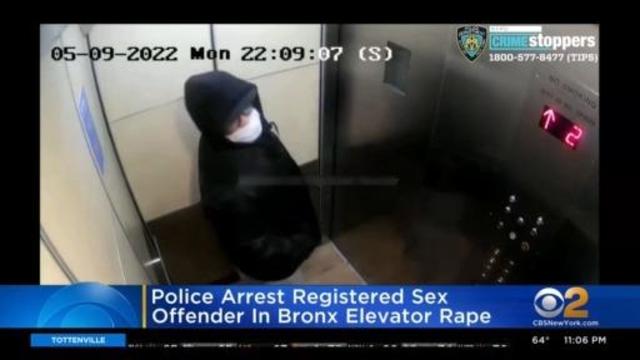 English Rape Sex - Police arrest registered sex offender in Bronx elevator rape - CBS New York