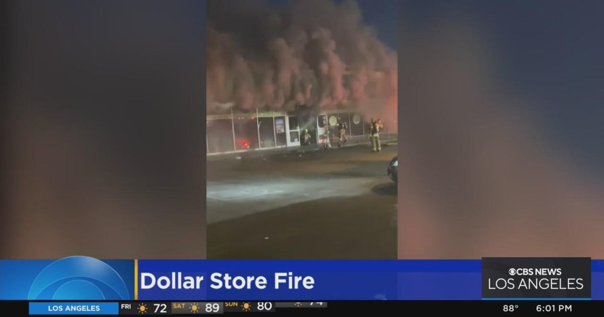 Blaze erupts in Dollar Tree store in North Hollywood with customers ...
