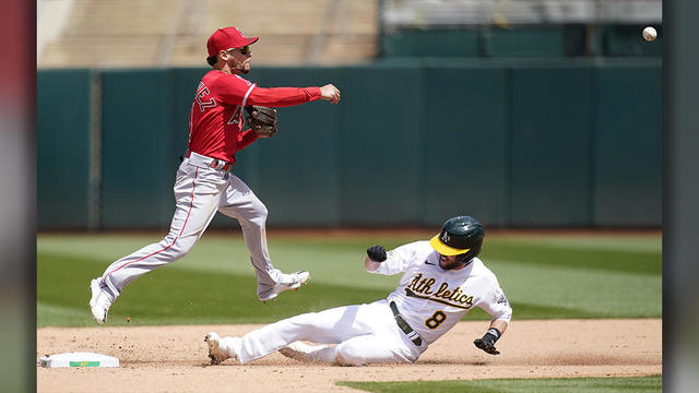 Angels Athletics Baseball 