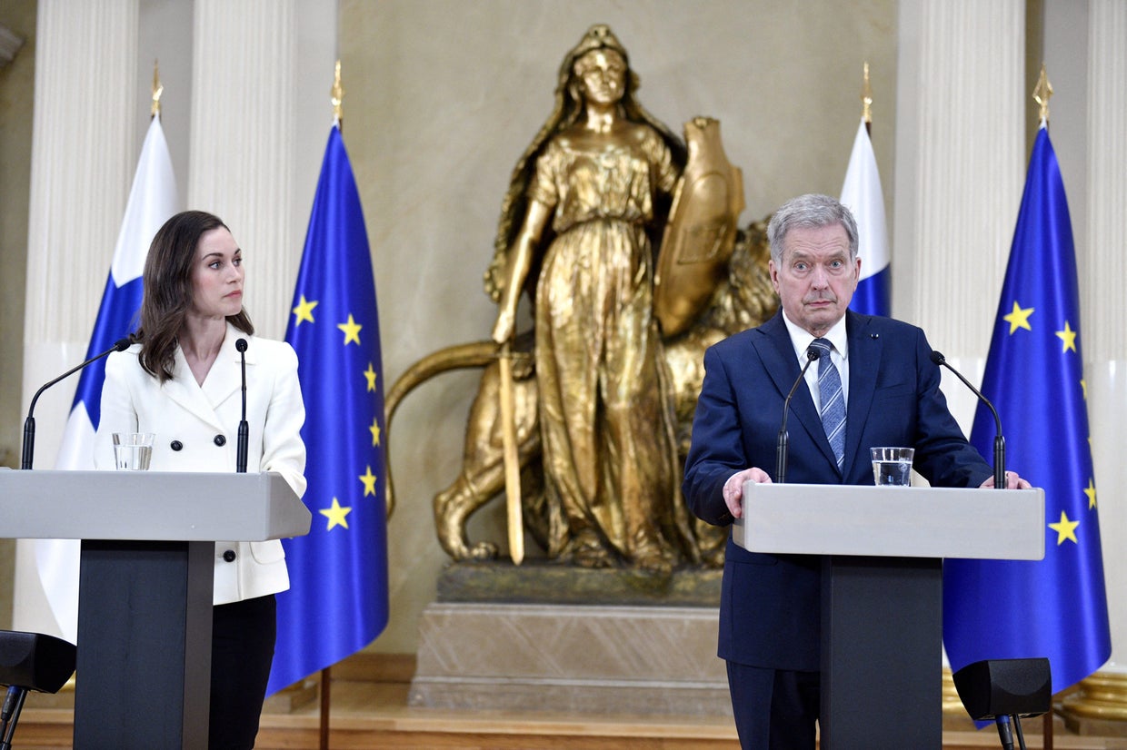 Finland and Sweden inch closer to seeking NATO membership - CBS News