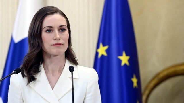 Joint news conference on Finland's security policy decisions at the Presidential Palace in Helsinki 