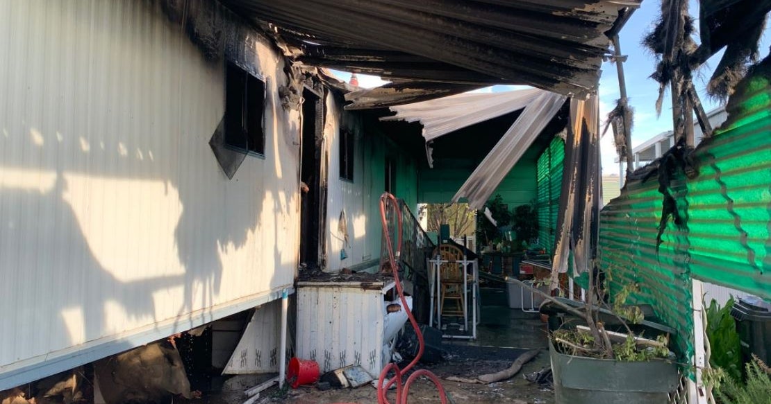 Fire Damages Mobile Home In South Sacramento - Good Day Sacramento