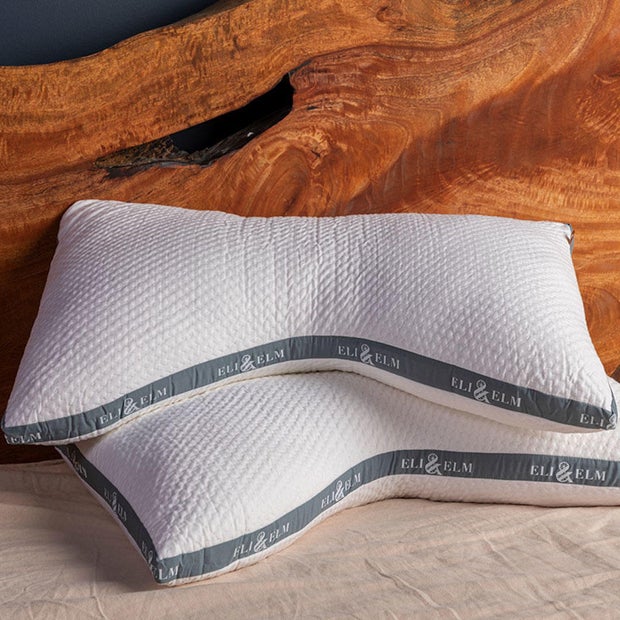 ELI & ELM COTTON SIDE-SLEEPER PILLOW