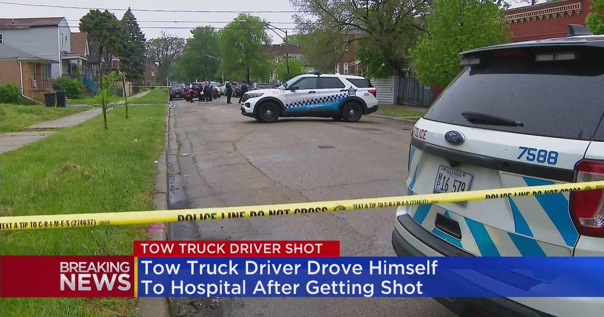 Tow truck driver drives his own way to hospital after being shot in ...
