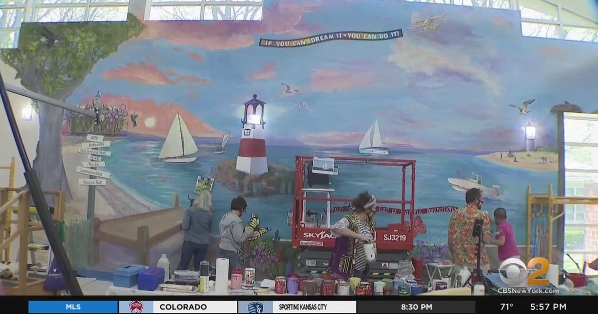 Splashes of Hope brightens treatment centers and more with art CBS