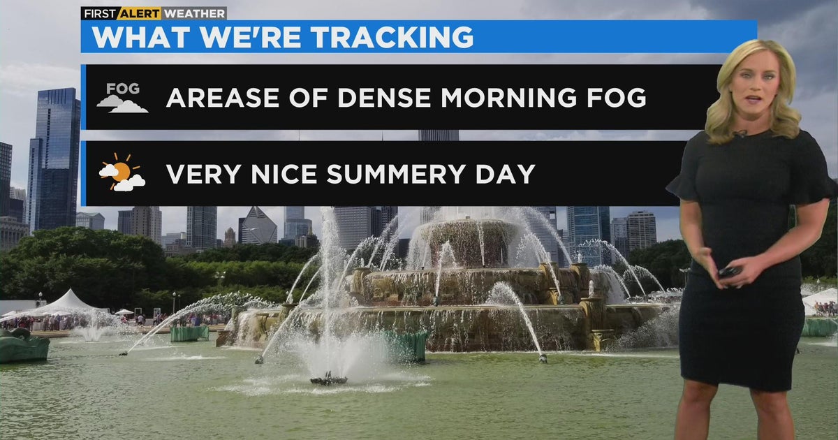 Chicago First Alert Weather: Dense Fog Advisory in effect; temperatures ...