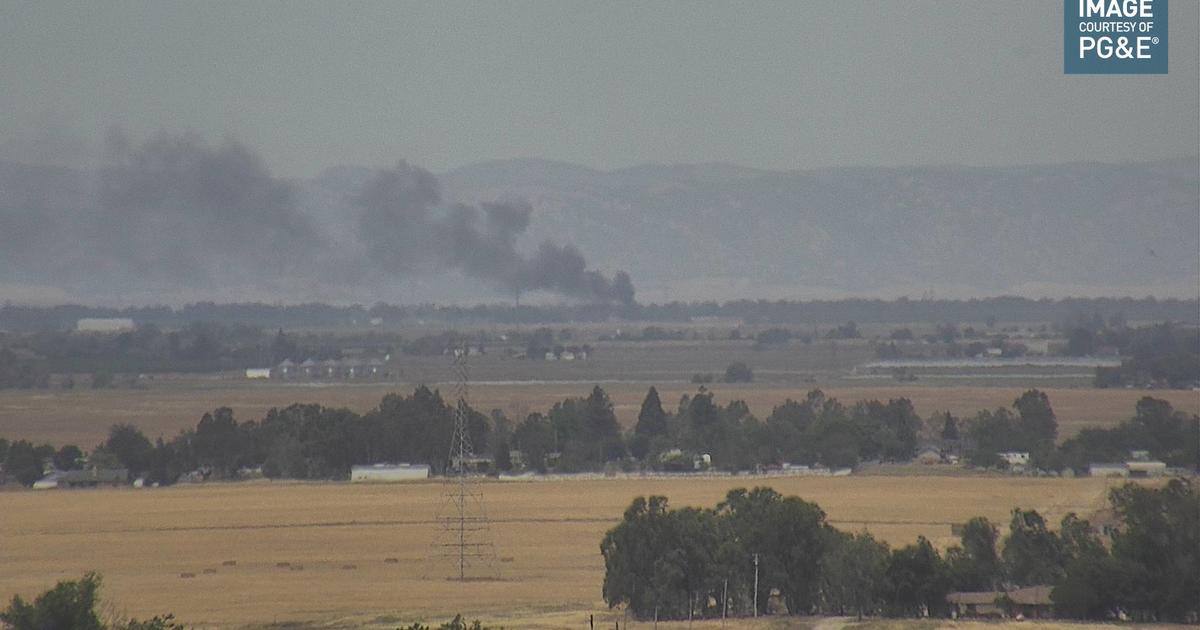 Firefighters Battling Fire In Rural Sutter County, South Of Nicolaus ...