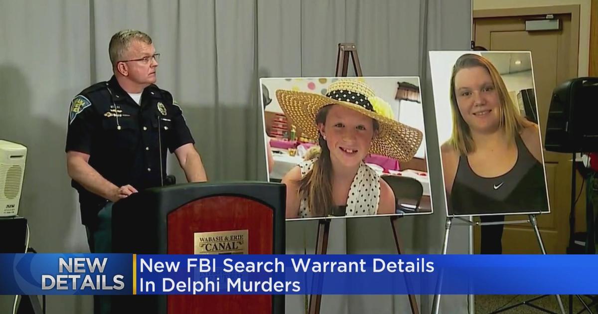 FBI Warrant Reveals New Details In Delphi, Indiana Murders - CBS Chicago