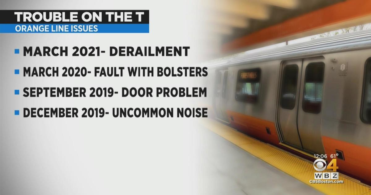 MBTA Pulls New Orange Line Trains Out Of Service To Fix Mechanical ...