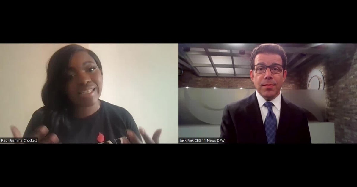 Interview 30th congressional district candidate Jasmine Crockett CBS