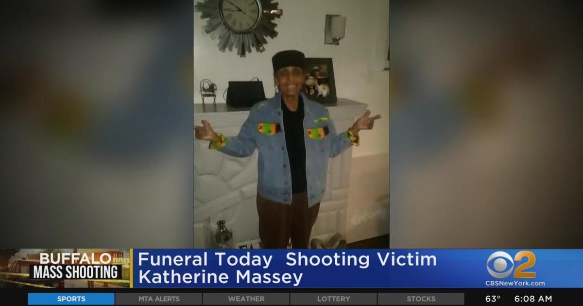Funeral today for Buffalo shooting victim Katherine Massey CBS New York