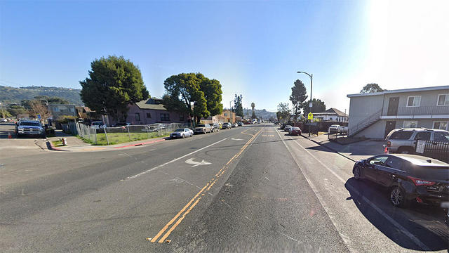Bancroft Ave. Intersection in Oakland 