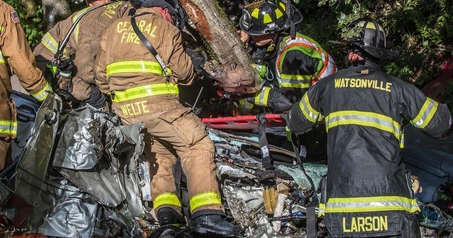 Three seriously injured in Santa Cruz county crash Sunday CBS San