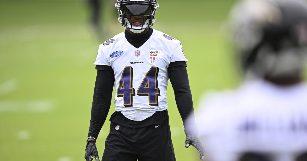 No, Baltimore Ravens running back Gus Edwards isn't going to stop 